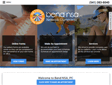 Tablet Screenshot of bendnsa.com